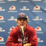 Avalanche coach Jared Bednar on Ross Colton and Miles Wood