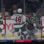 Marian Gaborik Scores on Darcy Kuemper | Kings Tie Wild 2-2