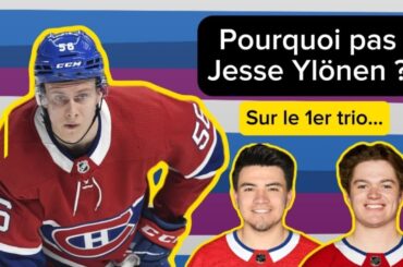 Canadiens : Jesse Ylönen une option pour le premier trio... Pourquoi pas ???