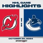 NHL Highlights | Devils vs. Canucks - October 30, 2024