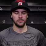 Hischier, Mercer, Keefe talk after 6-0 win at Vancouver
