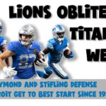 The Lions OBLITERATE Titans to take over the lead in the NFC