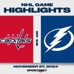 NHL Highlights | Capitals vs. Lightning - November 27, 2024