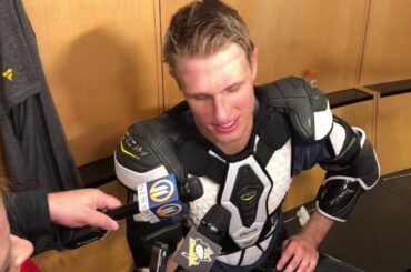 Nick Bjugstad on His First Penguins Game & the Crazy Race to the Arena | Pens Locker Room