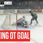AMAZING GOAL: Cameron Hughes Scores Between-The-Legs Overtime Game-Winner For The Texas Stars