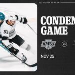 LA Kings at San Jose Sharks | 11.25 Condensed Game