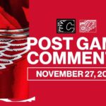 Cam Talbot, Lucas Raymond, Derek Lalonde Post Game Comments vs CGY | Nov. 27, 2024