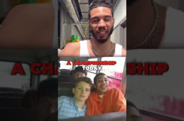 Jayson Tatum: “Tkachuk, get it done” #stanleycupfinal