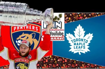 Steven Lorentz Gets Stanley Cup Championship Ring, Maple Leafs Visit Florida Panthers