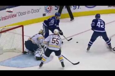 James van Riemsdyk 16th Goal of the Season!  1/17/2017 (Buffalo Sabres vs Toronto Maple Leaf)