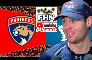 Carter Verhaeghe, Florida Panthers Morning Skate vs. Toronto Maple Leafs