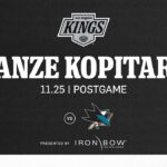 Captain Anze Kopitar | 11.25 Postgame in San Jose