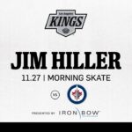 Head Coach Jim Hiller  | 11.27.24 LA Kings Morning Skate Media ahead of Winnipeg Jets