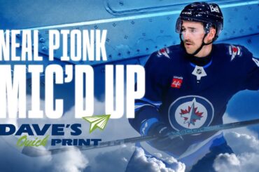 Best of Neal Pionk mic'd up during a Winnipeg Jets game!