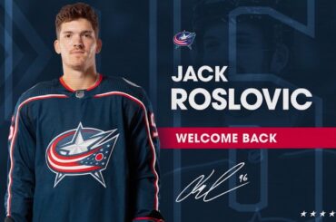 Welcome Back Jack Roslovic! 💙 Blue Jackets vs. Carolina Hurricanes