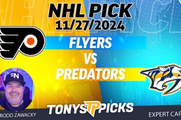Philadelphia Flyers vs Nashville Predators 11/27/24 NHL Pick Against the Spread