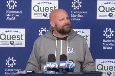 Giants Brian Daboll on Team Morale + Tommy DeVito Hurt Ahead of Thanksgiving vs. Cowboys