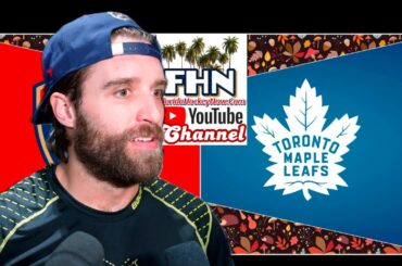 Aaron Ekblad, Florida Panthers Morning Skate vs. Toronto Maple Leafs