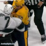 Kyle Burroughs vs Ryan O'Reilly Nov 04, 2024