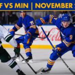 Buffalo Sabres Fall To Minnesota Wild In Tough Battle | Full Game Highlights