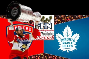 Oliver Ekman-Larsson Gets Stanley Cup Championship Ring, Maple Leafs Visit Florida Panthers