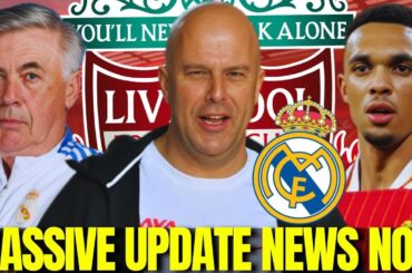🚨 URGENT! ANCELOTTI ADDRESSES TRENT ALEXANDER-ARNOLD POTENTIAL TRANSFER! LIVERPOOL FC NEWS TODAY