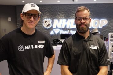 Ducks go undercover at the NHL Store in New York City