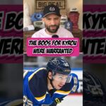 Everyone was happy to see Jordan Kyrou bounce back after some tough comments.