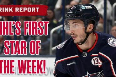 NHL's FIRST STAR OF THE WEEK, ZACH WERENSKI, & the Blue Jackets host the Canadiens |  Rink Report