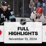 NHL Highlights | Hurricanes vs. Utah Hockey Club - November 13, 2024