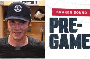 Pregame Sound | Cale Fleury & Coach Bylsma | October 31, 2024