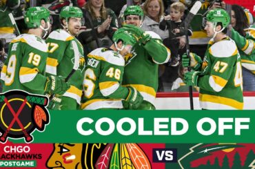 Chicago Blackhawks blow 2-0 lead against Minnesota Wild | CHGO Blackhawks POSTGAME Podcast