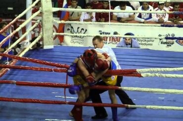 Vasilioglo Mikhail (Ukraine) - Khaibulaev Ahmed (Russia), male, 60kg semi-final