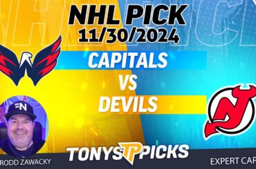 Washington Capitals vs New Jersey Devils 11/30/24 NHL Spread Pick