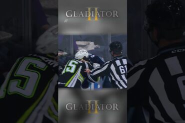 Mackenzie MacEachern BEATS DOWN Milwaukee Admirals | Presented by Gladiator II #hockeyfights