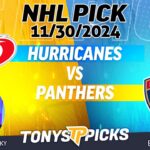 Carolina Hurricanes vs Florida Panthers 11/30/24 NHL Pick Explained