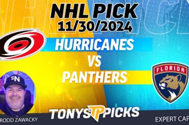 Carolina Hurricanes vs Florida Panthers 11/30/24 NHL Pick Explained