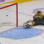 Alex Kerfoot Buries A Free Gift From Golden Knights' Ilya Samsonov