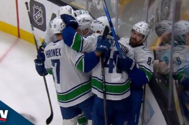 Pius Suter Pots Second Goal To Give Canucks Lead With 26 Seconds Left
