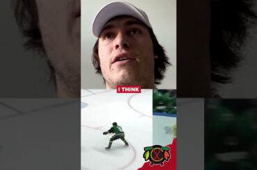 Colton Dach praises teammate Frank Nazar's game, growth #Blackhawks #FrankNazar #ColtonDach #NHL