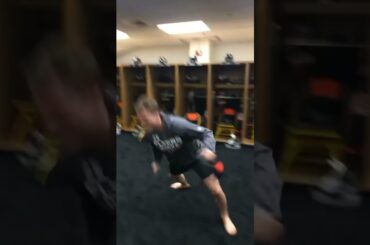 Nick Cousins was HYPE for the 2017 Stadium Series 😂🤪