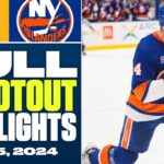 Pittsburgh Penguins at New York Islanders | FULL Shootout Highlights - November 5, 2024