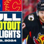 New York Islanders at Calgary Flames | FULL Shootout Highlights - November 19, 2024