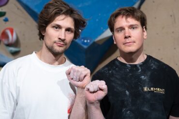 The last climbing session with Emil