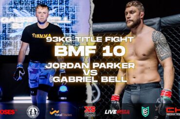 BMF 10 | Jordan Parker vs Gabriel Bell | Amateur Light Heavyweight MMA Title