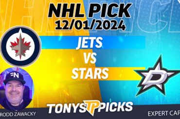 Winnipeg Jets vs Dallas Stars 12/1/24 NHL Pick to Bet