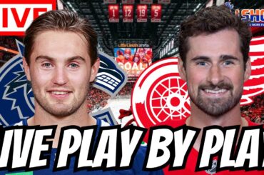 Vancouver Canucks Vs Detroit Red Wings NHL 🏒 Live Stream