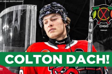 Chicago Blackhawks prospect Colton Dach joins the show! | CHGO Blackhawks Podcast