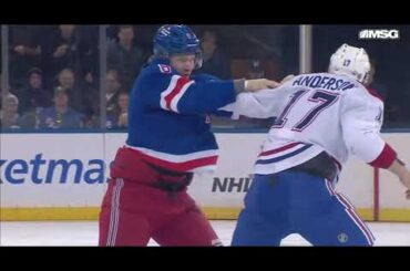 Jacob Trouba Drops The Gloves With Josh Anderson