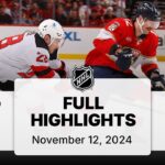 NHL Highlights | Devils vs. Panthers - November 12, 2024